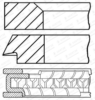 Goetze Engine Zuigerveren 08-440205-10