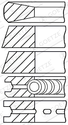 Goetze Engine Zuigerveren 08-523800-00