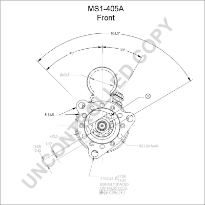 Prestolite Electric Starter MS1-405A