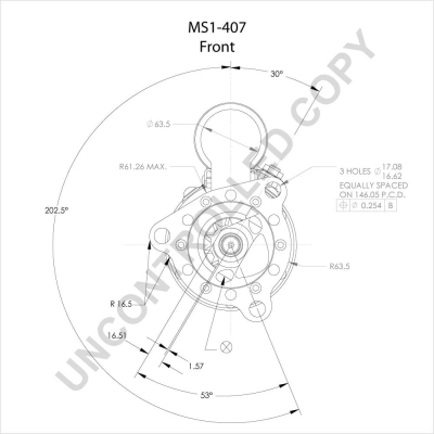 Prestolite Electric Starter MS1-407A