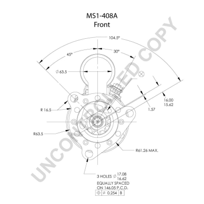 Prestolite Electric Starter MS1-408A