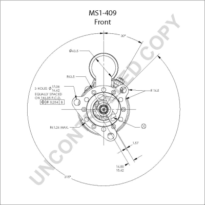 Prestolite Electric Starter MS1-409A