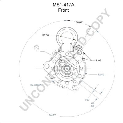 Prestolite Electric Starter MS1-417A