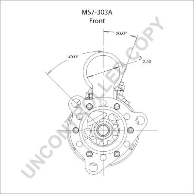 Prestolite Electric Starter MS7-303A