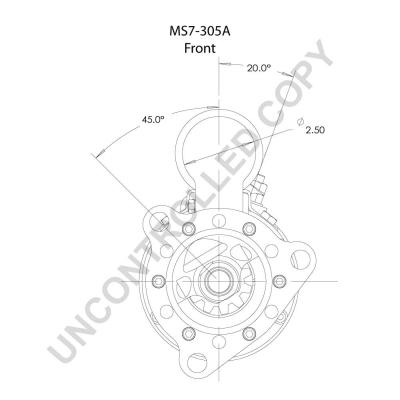 Prestolite Electric Starter MS7-305A