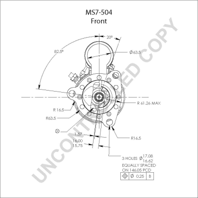 Prestolite Electric Starter MS7-504