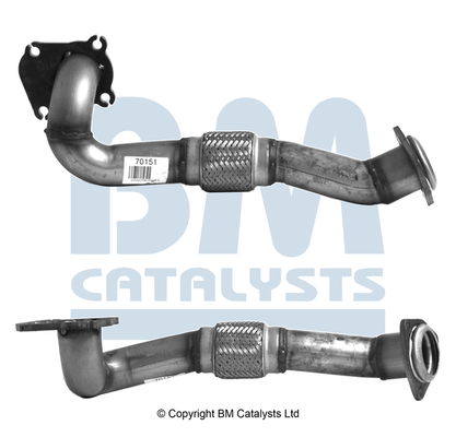 Bm Catalysts Uitlaatpijp BM70151