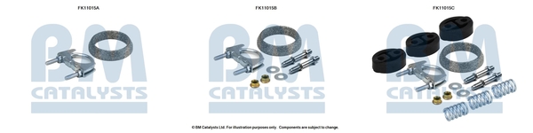 Bm Catalysts Roetfilter montageset FK11015