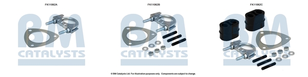 Bm Catalysts Roetfilter montageset FK11062