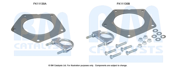 Bm Catalysts Roetfilter montageset FK11130