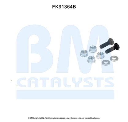 Bm Catalysts Katalysator montageset FK91364