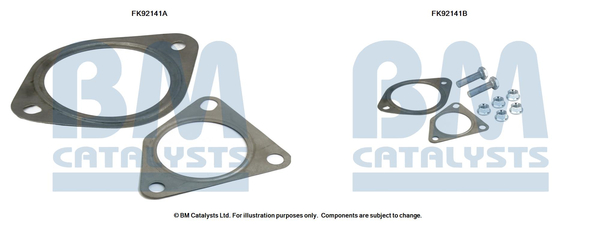 Bm Catalysts Katalysator montageset FK92141