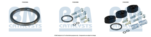 Bm Catalysts Katalysator montageset FK92208