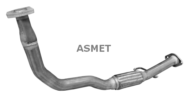 Asmet Uitlaatpijp 16.077