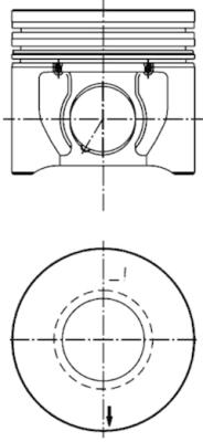 Kolbenschmidt Zuiger 40172600