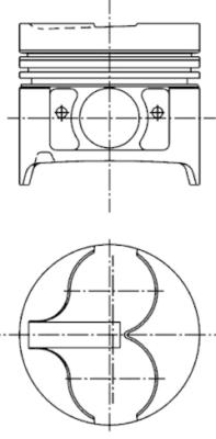 Kolbenschmidt Zuiger 40300600