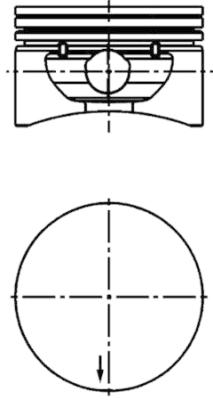 Kolbenschmidt Zuiger 40380600