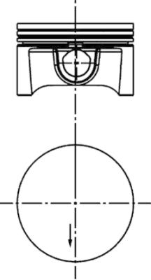 Kolbenschmidt Zuiger 40388620