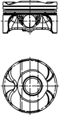 Kolbenschmidt Zuiger 40420600