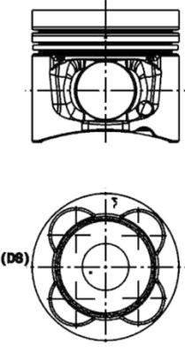 Kolbenschmidt Zuiger 40476600