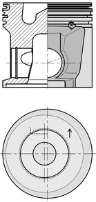 Kolbenschmidt Zuiger 40622600