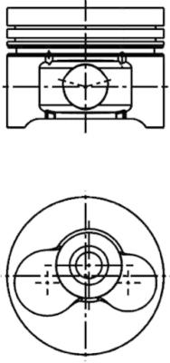 Kolbenschmidt Zuiger 40636600