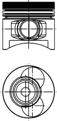 Kolbenschmidt Zuiger 40654600