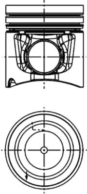 Kolbenschmidt Zuiger 40666600