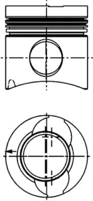 Kolbenschmidt Zuiger 40667600