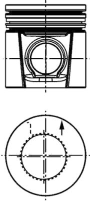 Kolbenschmidt Zuiger 40678600