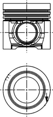 Kolbenschmidt Zuiger 40709610