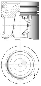 Kolbenschmidt Zuiger 42095600