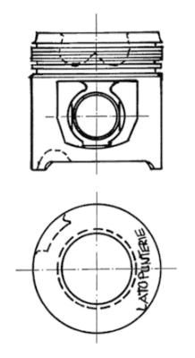 Kolbenschmidt Zuiger 90152600