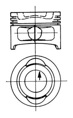 Kolbenschmidt Zuiger 90264700