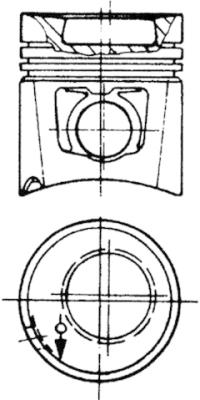 Kolbenschmidt Zuiger 90593600