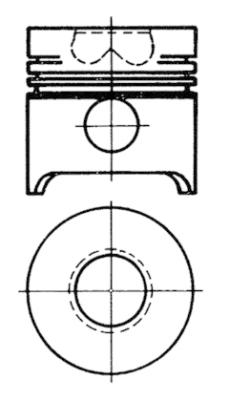 Kolbenschmidt Zuiger 90654600