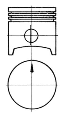 Kolbenschmidt Zuiger 91322731