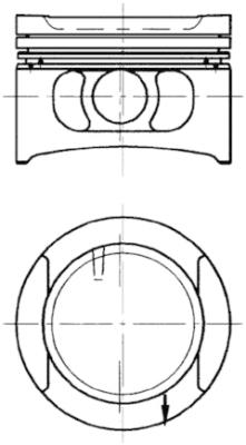 Kolbenschmidt Zuiger 91532600