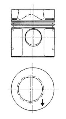 Kolbenschmidt Zuiger 91598600