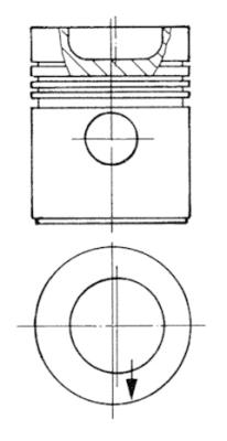 Kolbenschmidt Zuiger 92144800