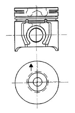 Kolbenschmidt Zuiger 92189600