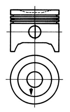 Kolbenschmidt Zuiger 92523601