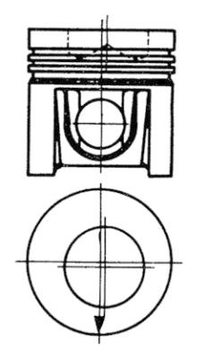 Kolbenschmidt Zuiger 92951600