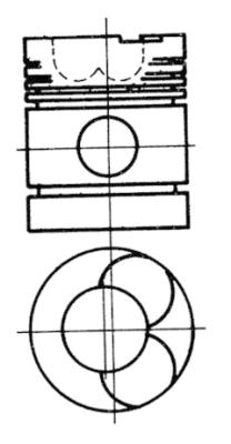 Kolbenschmidt Zuiger 93013600