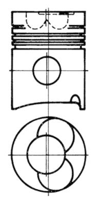 Kolbenschmidt Zuiger 93052600