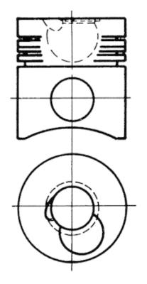 Kolbenschmidt Zuiger 93076600