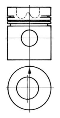 Kolbenschmidt Zuiger 93177600