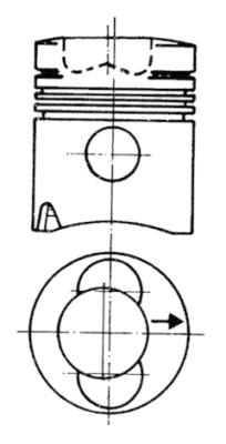 Kolbenschmidt Zuiger 93280600