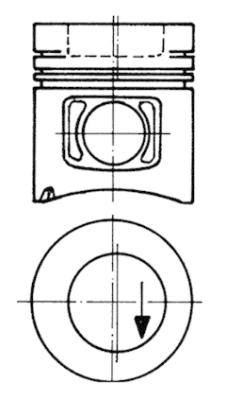 Kolbenschmidt Zuiger 93298600