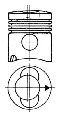 Kolbenschmidt Zuiger 93315600